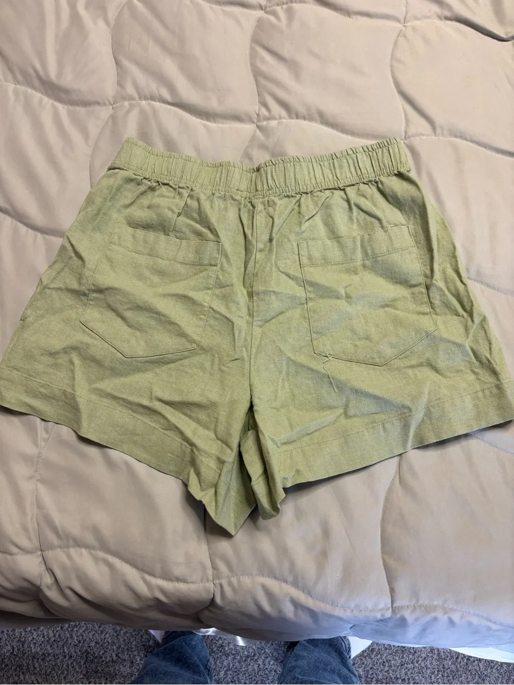 Pacsun Light Green Women’s Elastic Waist Shorts